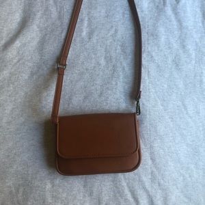 Small Brown Satchel Bag